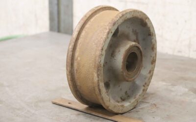 Laufrolle von unbekannt - Ø ges. 218 x 87 mm