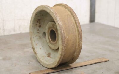 Alternative view of Laufrolle von unbekannt - Ø ges. 218 x 87 mm