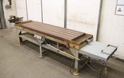 Aufspannplatte mit T Nut von unbekannt - 3170/860/H1060 mm