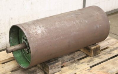 Alternative view of Umlenkrolle Förderband von unbekannt - Ø 322 x 750 mm