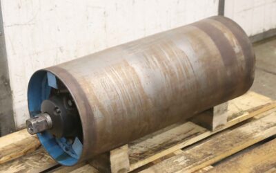 Alternative view of Umlenkrolle Förderband von unbekannt - Ø 315 x 750 mm