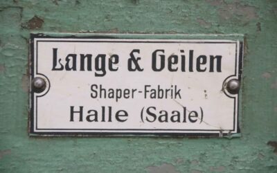 Waagrecht Stoßmaschine von Lange & Geilen - Kraft-Schnellhobler – Bild 4