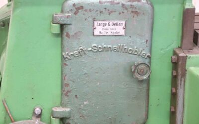 Waagrecht Stoßmaschine von Lange & Geilen - Kraft-Schnellhobler – Bild 15