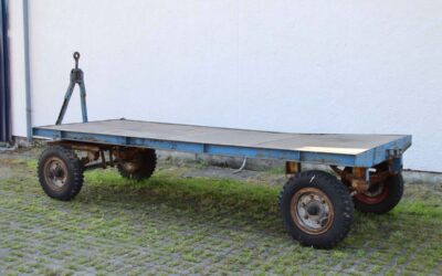 Alternative view of Schwerlast-Transportwagen 1,5 Tonnen von unbekannt - 3800 x 1400 mm