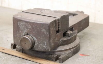 Maschinenschraubstock drehbar von unbekannt - Spannweite 185 mm