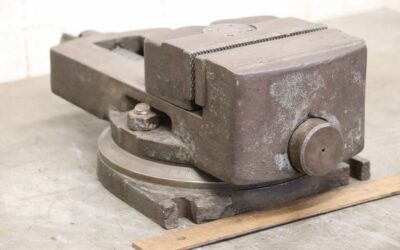 Alternative view of Maschinenschraubstock drehbar von unbekannt - Spannweite 185 mm