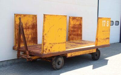 Alternative view of Schwerlast-Transportwagen 5 Tonnen von unbekannt - 4000/1450/H670 mm