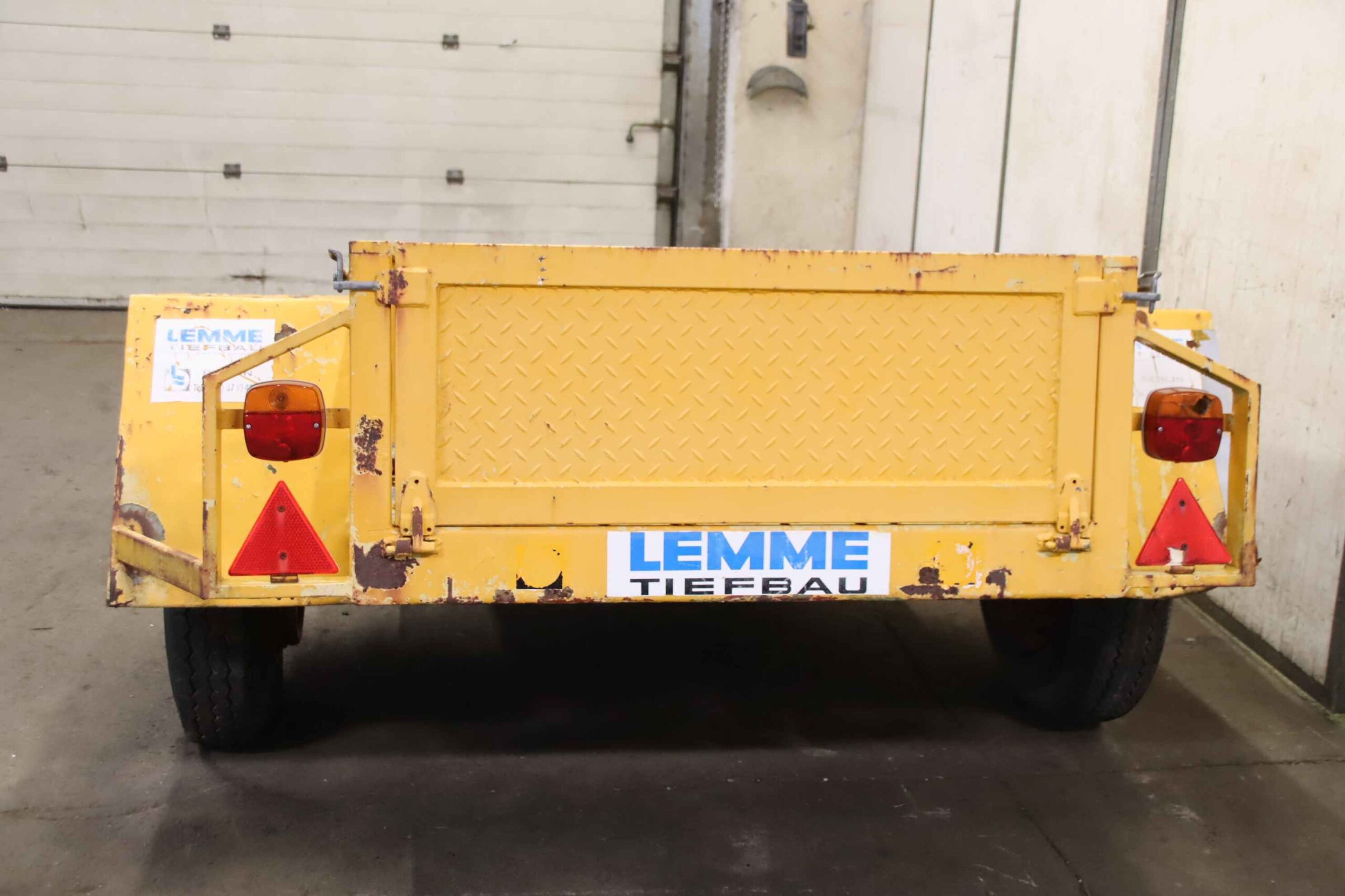 Anhänger Baumaschinenanhänger von unbekannt - 1-Achser – Bild 12