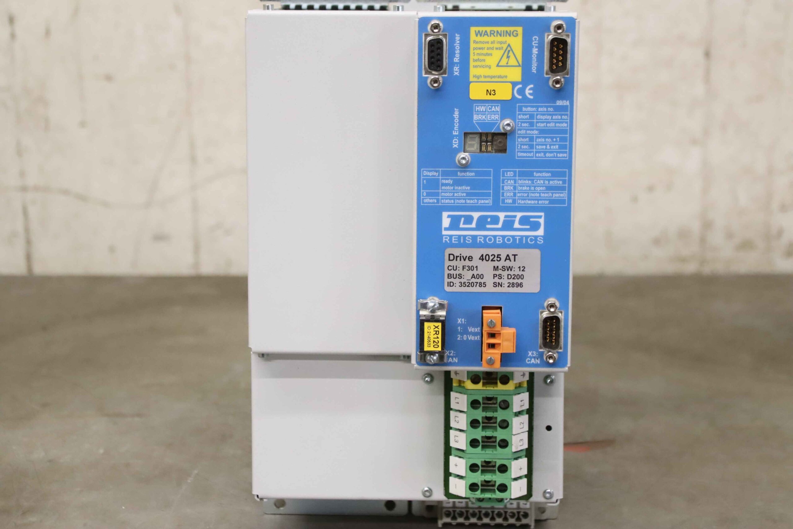 Servoregler von Reis Robotics - Drive 4025 AT – Bild 4