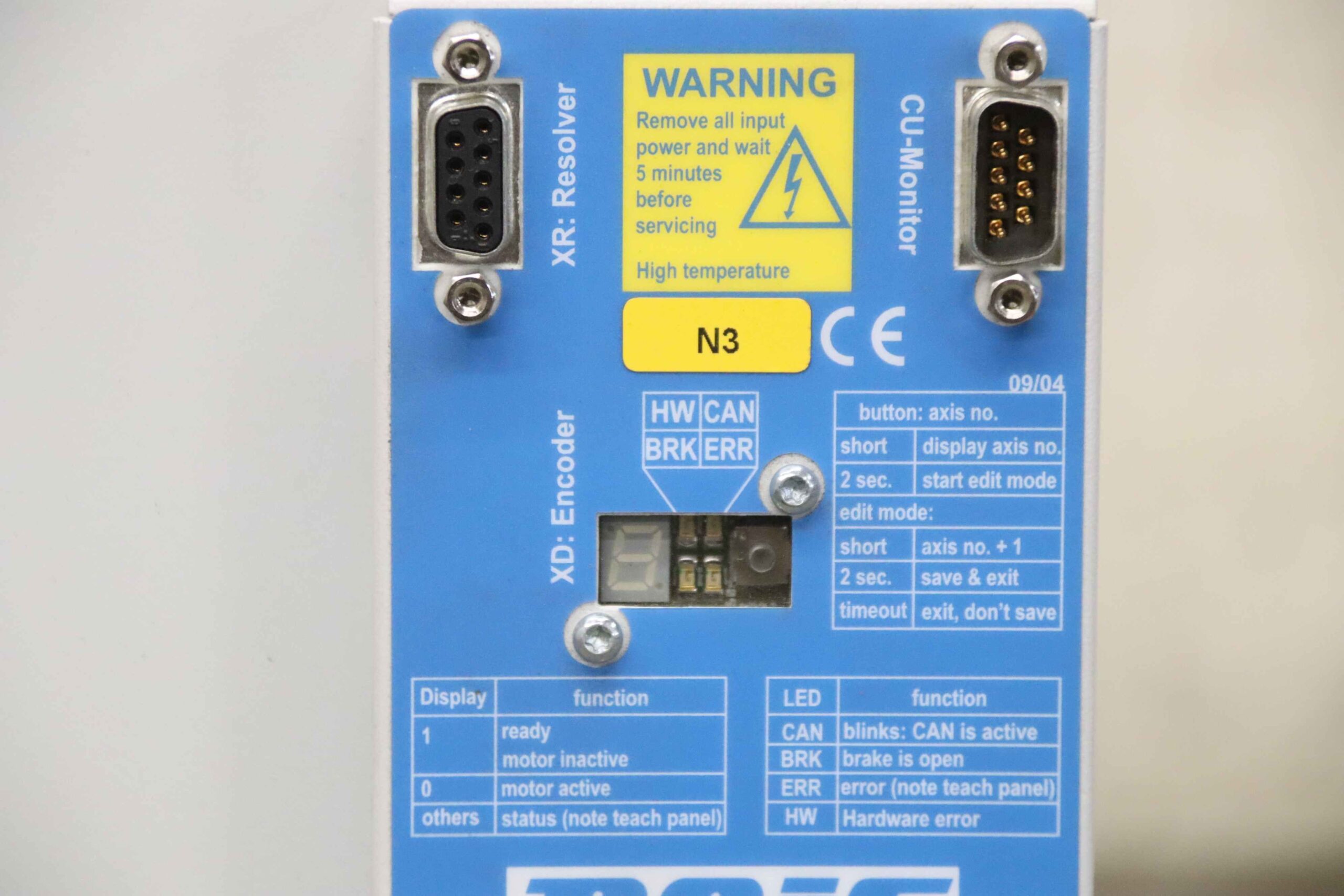 Servoregler von Reis Robotics - Drive 4025 AT – Bild 6