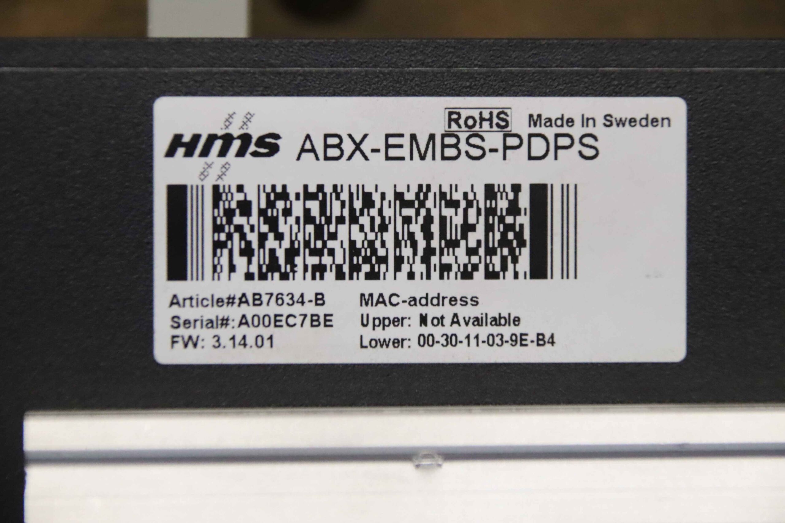 Anybus Modul von HMS - ABX-EMBS-PDPS – Bild 5