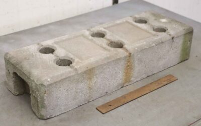 Alternative view of Fussplatte 19 Stück von unbekannt - 620/220/H130 mm