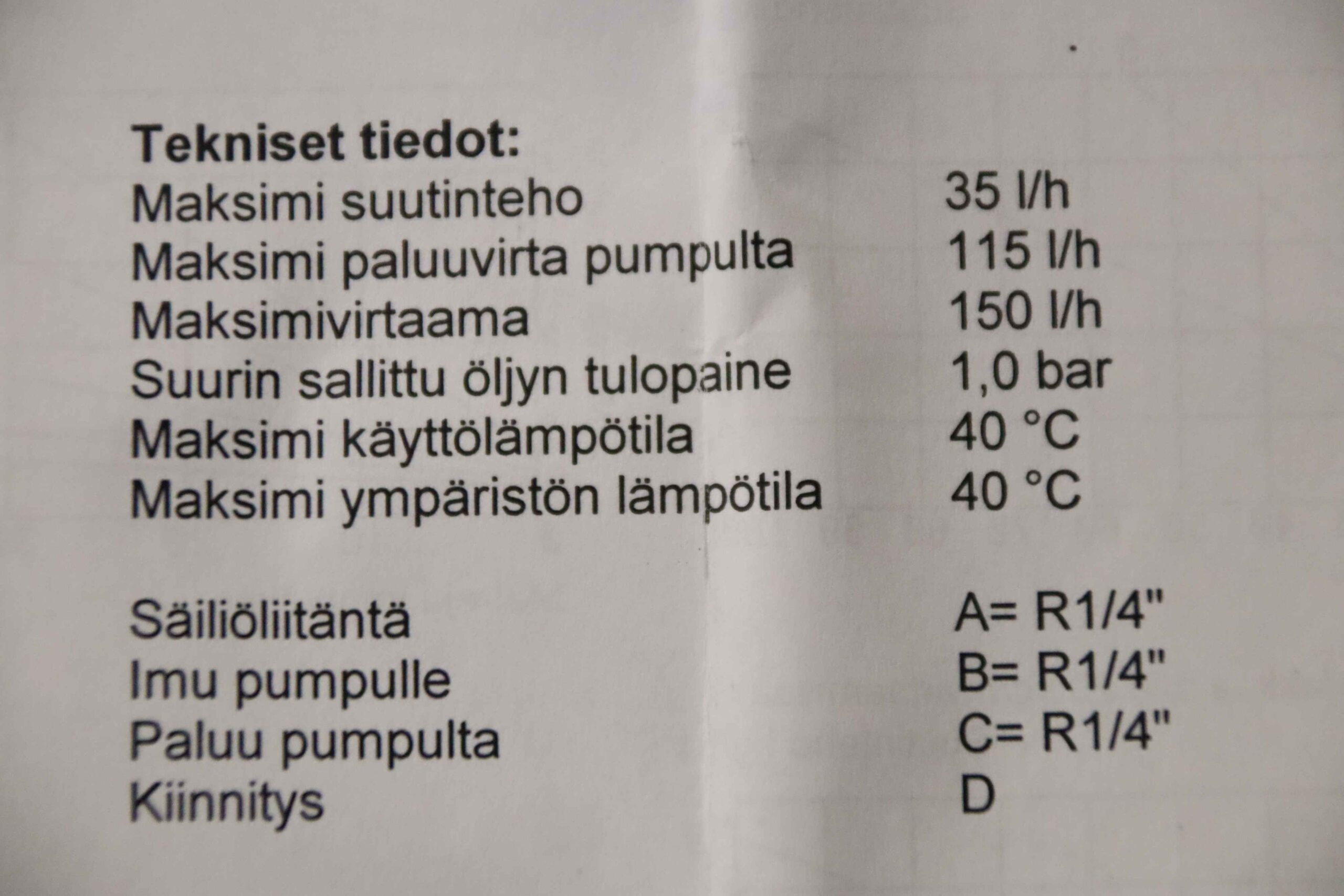 Filter- und Entlüftereinheit von oilon - Oilon Plus – Bild 8
