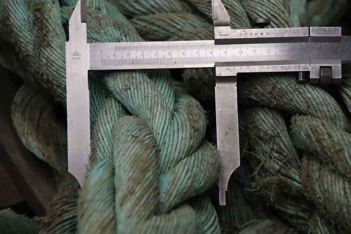 Schiffstau von Nylon - Ø90 mm / 8 m – Bild 4