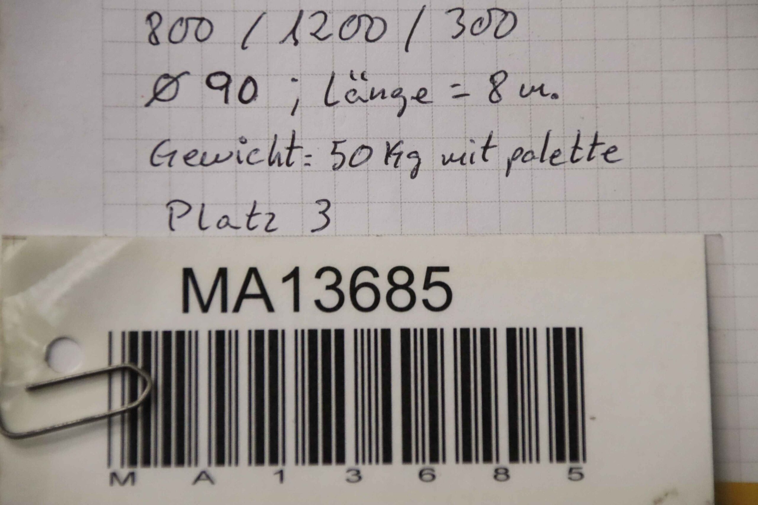 Schiffstau von Nylon - Ø90 mm / 8 m – Bild 6