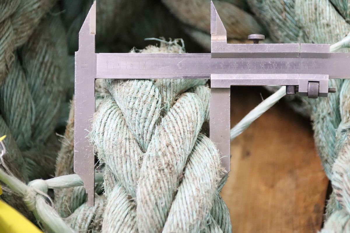 Schiffstau von Nylon - Ø90 mm / 8 m – Bild 10