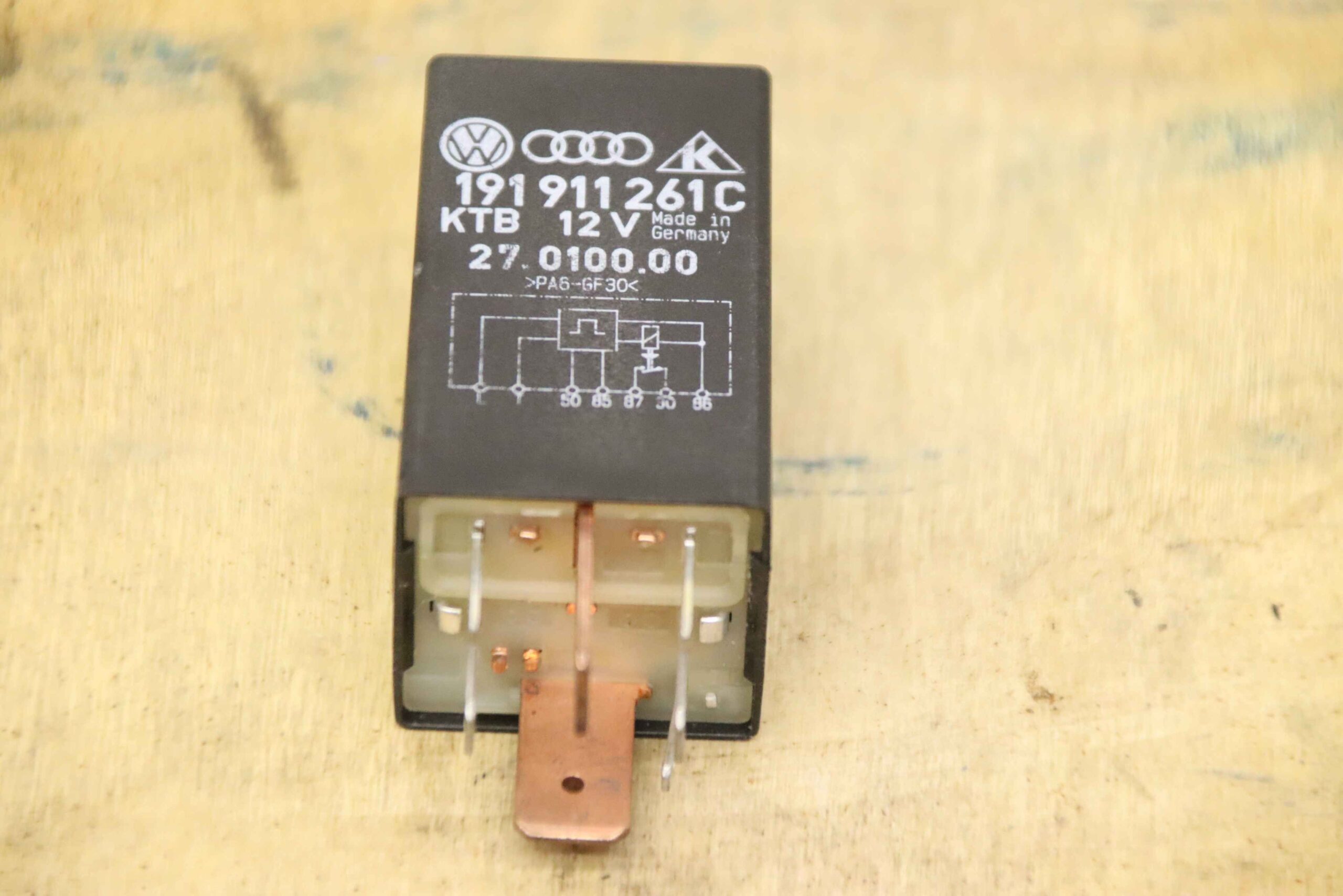 Relais Steuergerät von VW Audi - 191 911 261 C – Bild 3