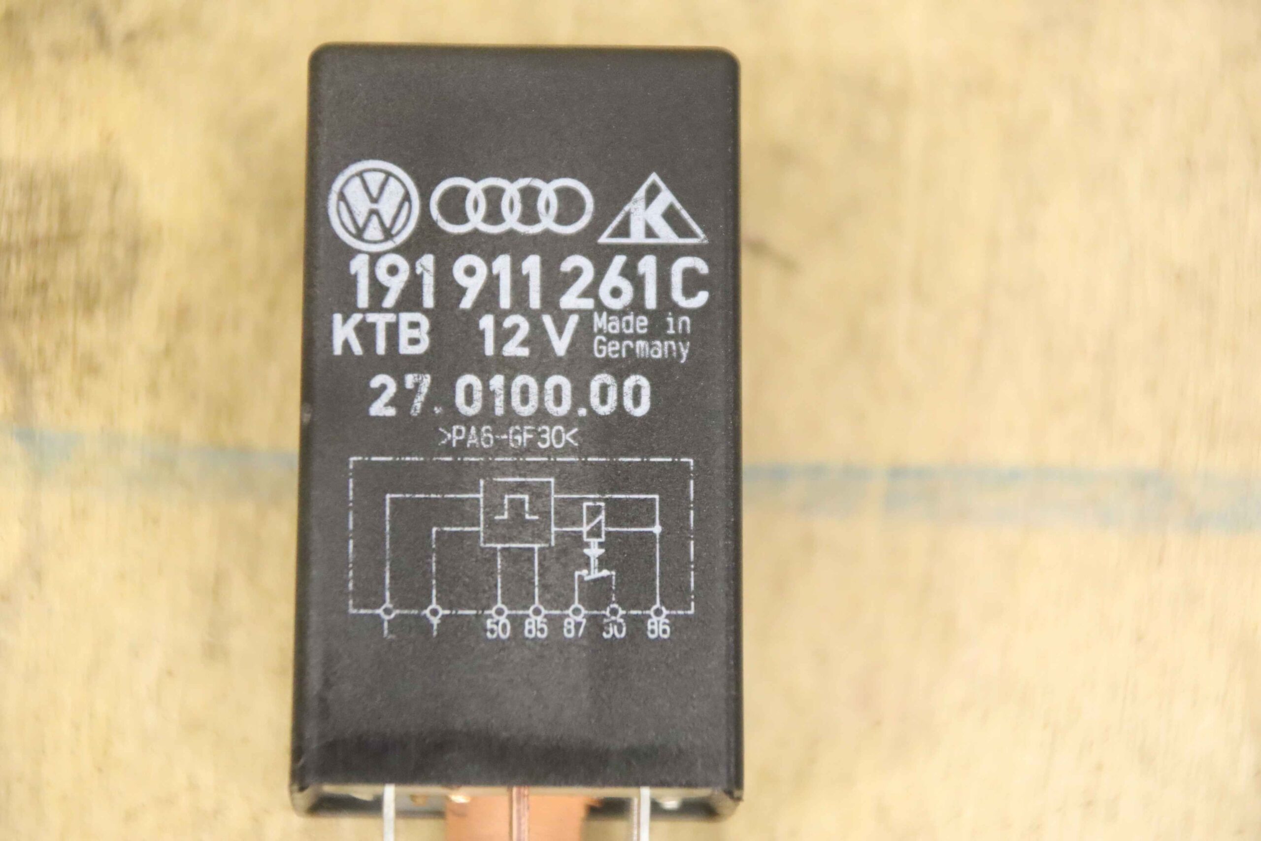 Relais Steuergerät von VW Audi - 191 911 261 C – Bild 4