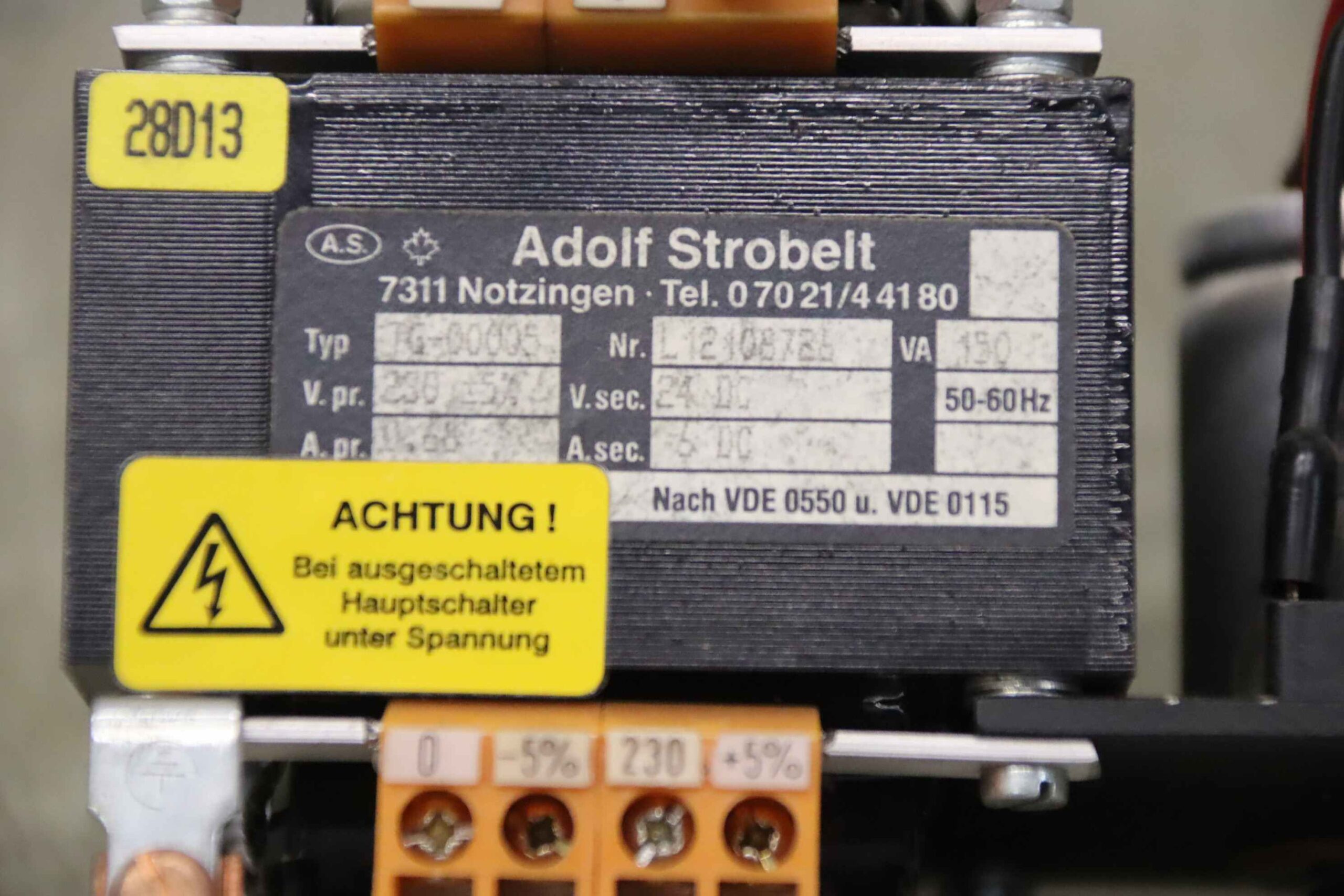 Transformator 150 VA von Strobelt - TG-00005 – Bild 12