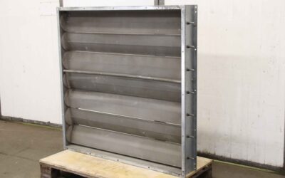 Lüftungsklappe Lamellenlüfter von unbekannt - 1240/1240/80 mm