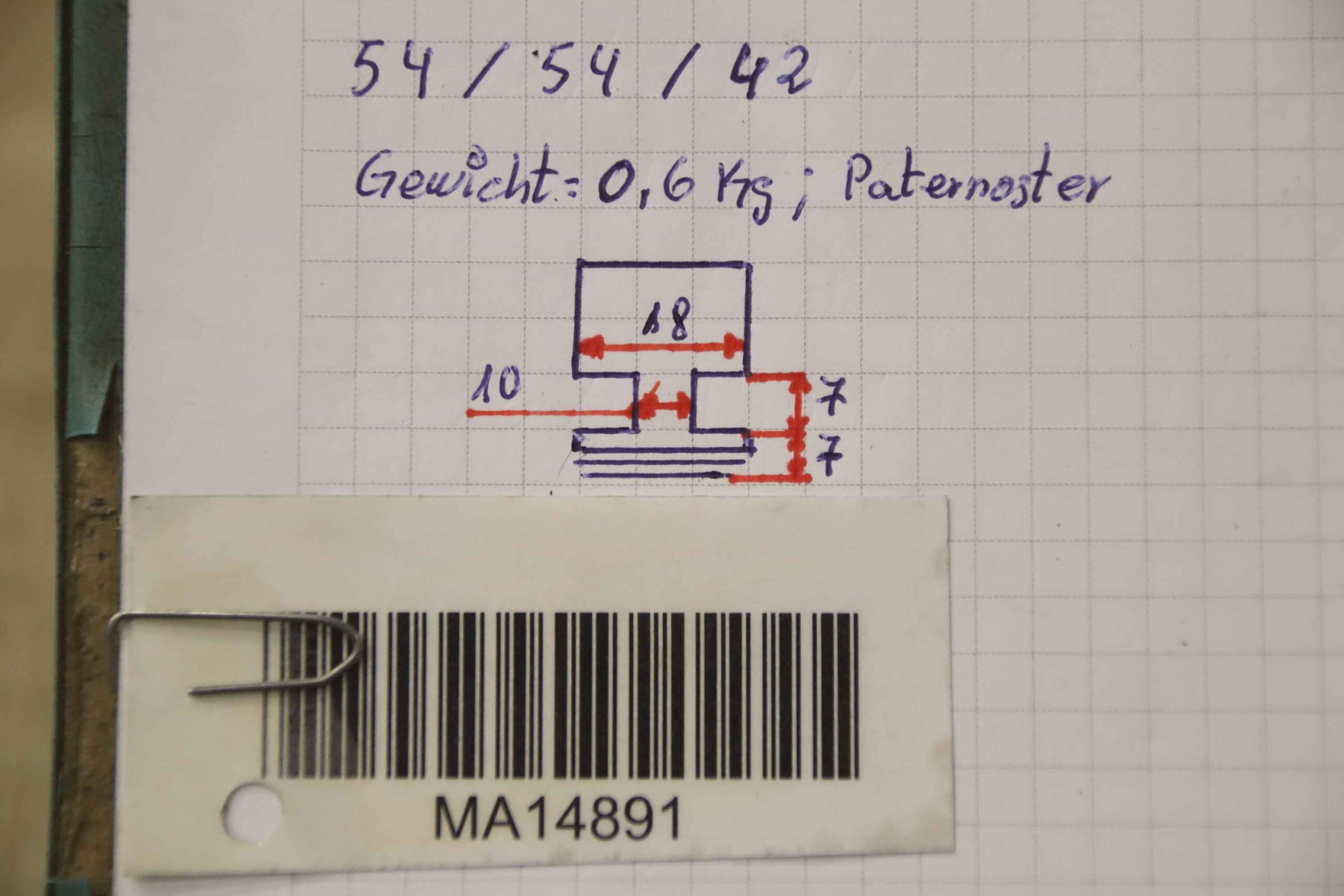 Wechselbacken von unbekannt - Breite 18 mm – Bild 7