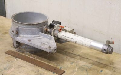 Absperrschieber pneumatisch von Schuko - Ø 160 mm
