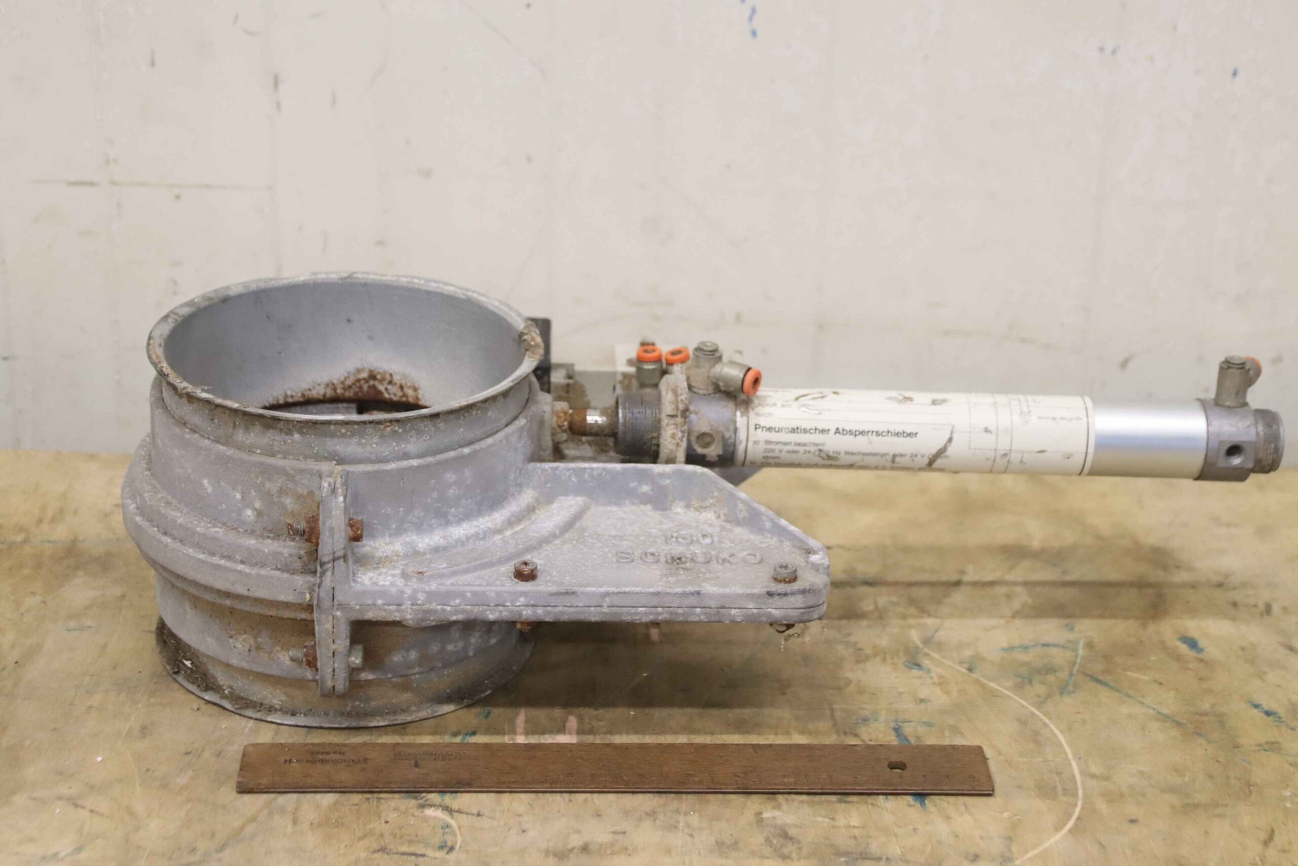 Absperrschieber pneumatisch von Schuko - Ø 160 mm – Bild 3