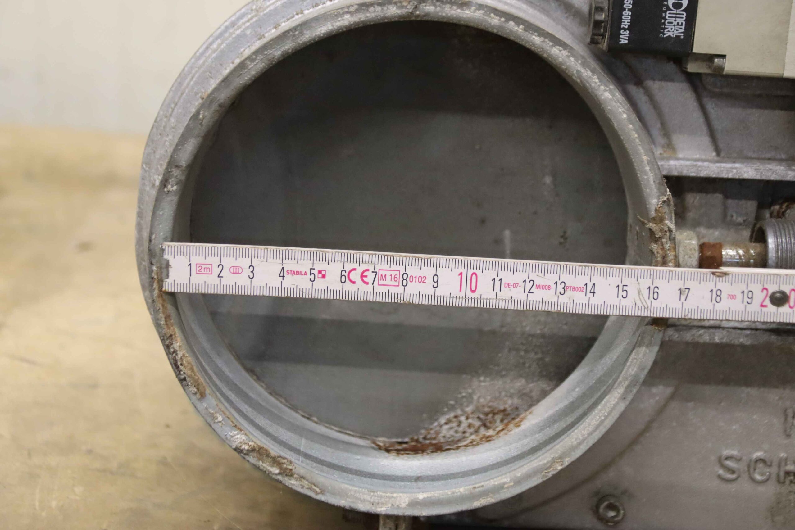 Absperrschieber pneumatisch von Schuko - Ø 160 mm – Bild 6