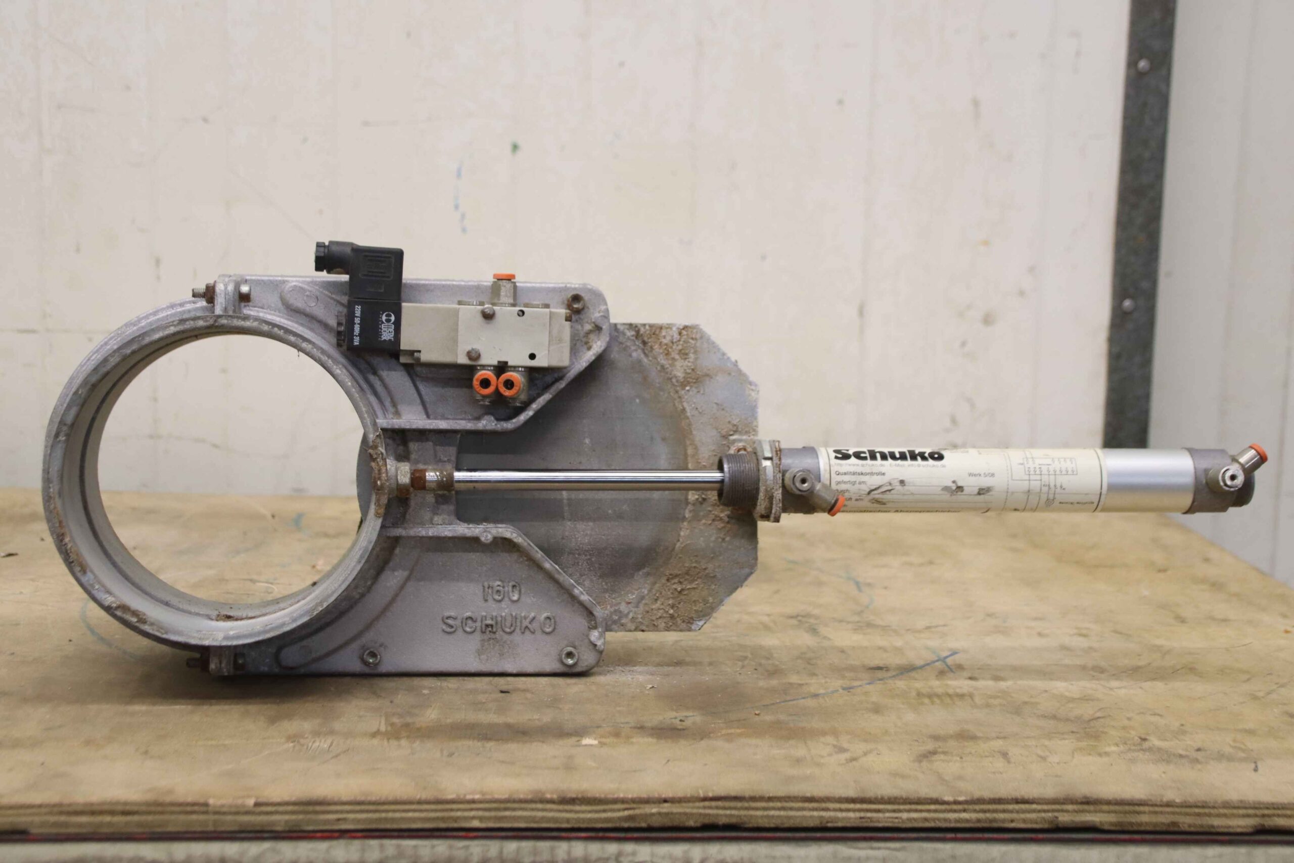 Absperrschieber pneumatisch von Schuko - Ø 160 mm – Bild 7