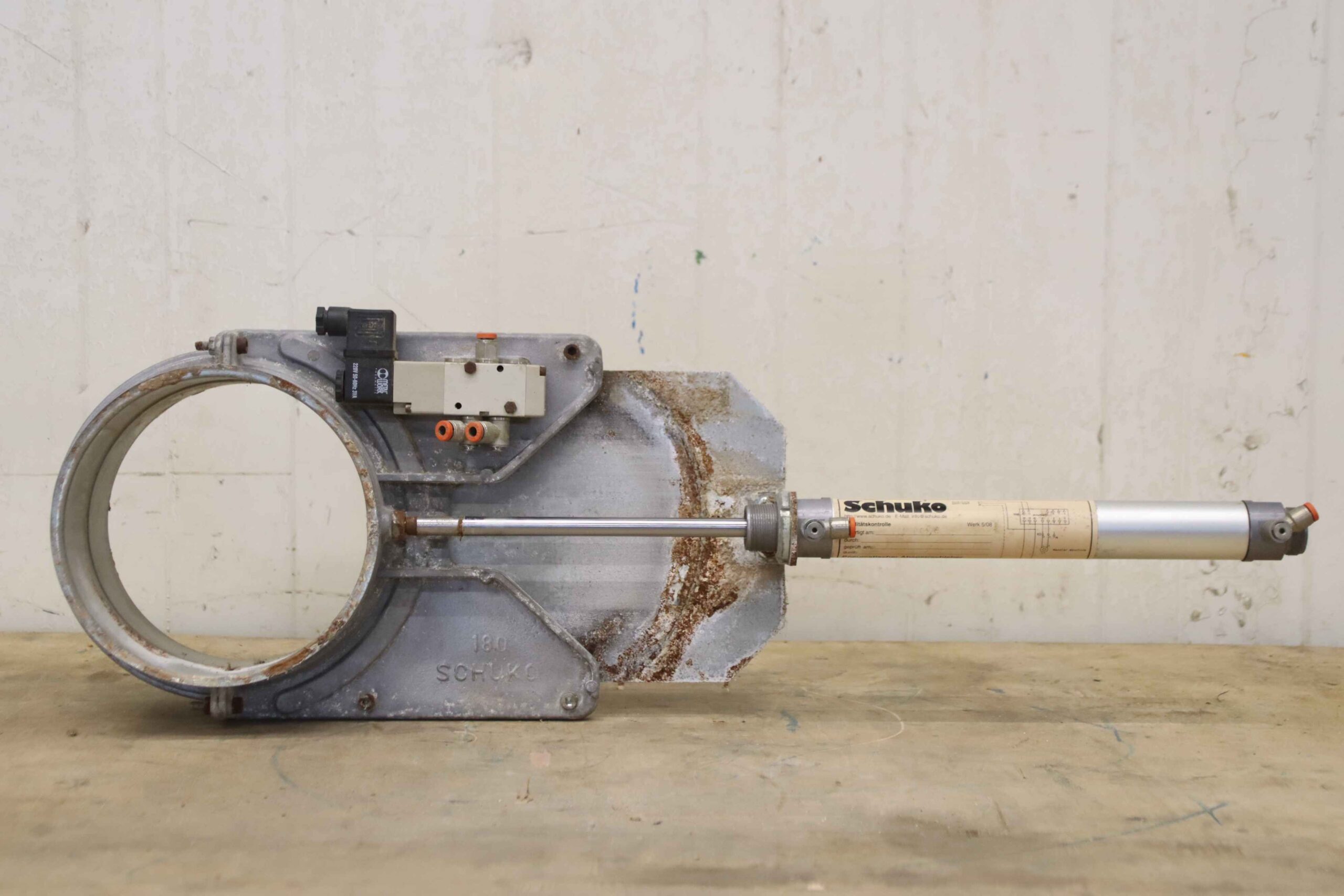 Absperrschieber pneumatisch von Schuko - Ø 180 mm – Bild 6