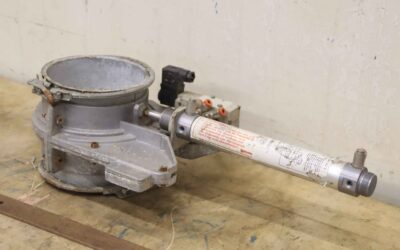 Absperrschieber pneumatisch von Schuko - Ø 140 mm