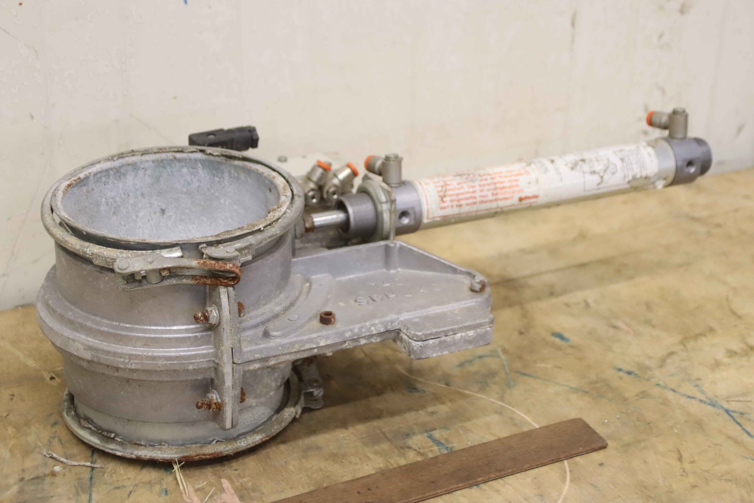 Absperrschieber pneumatisch von Schuko - Ø 140 mm – Bild 2