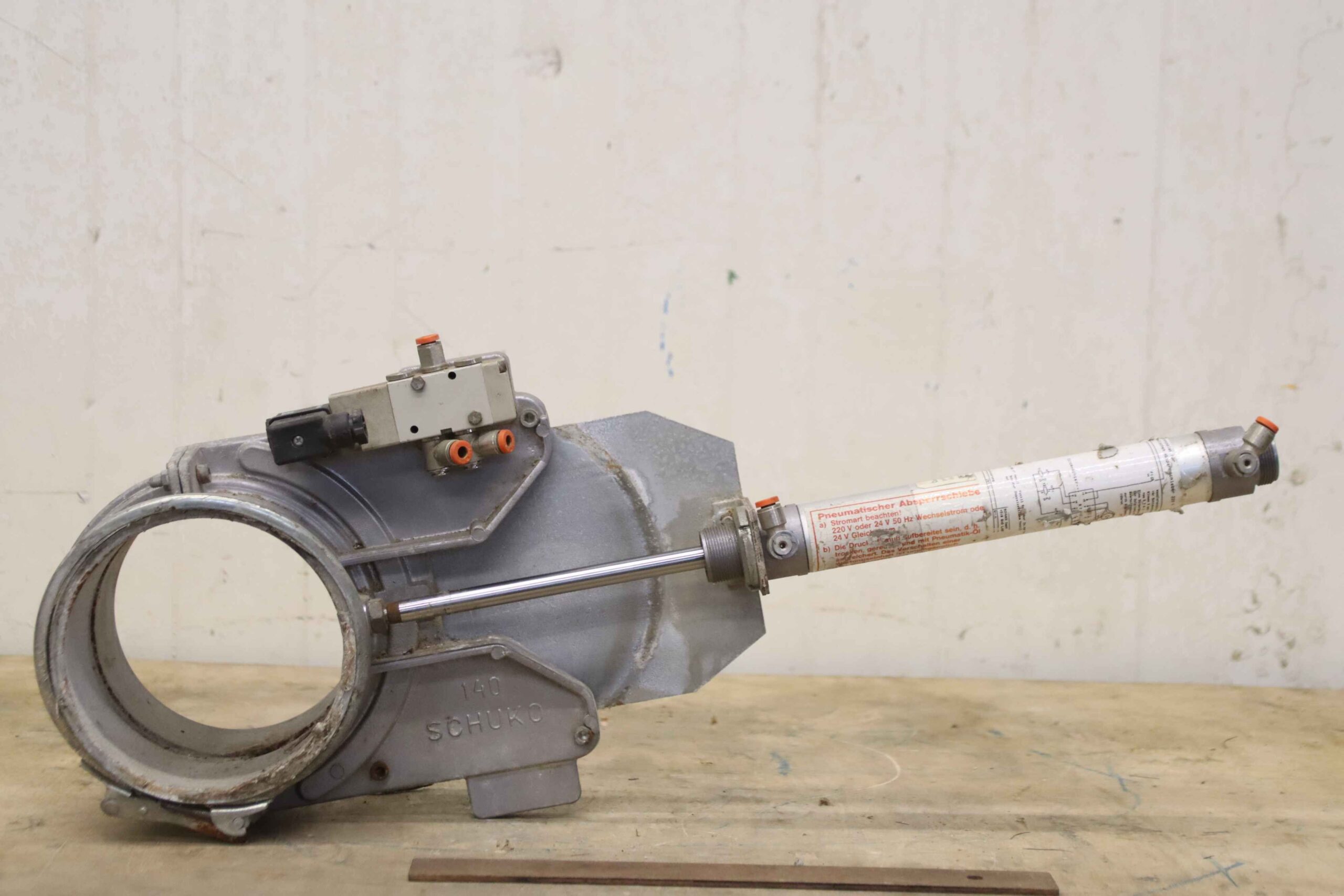 Absperrschieber pneumatisch von Schuko - Ø 140 mm – Bild 6