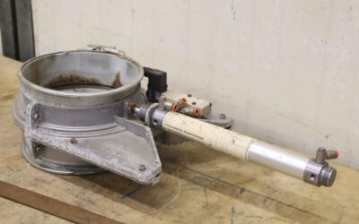 Absperrschieber pneumatisch von Schuko - Ø 200 mm