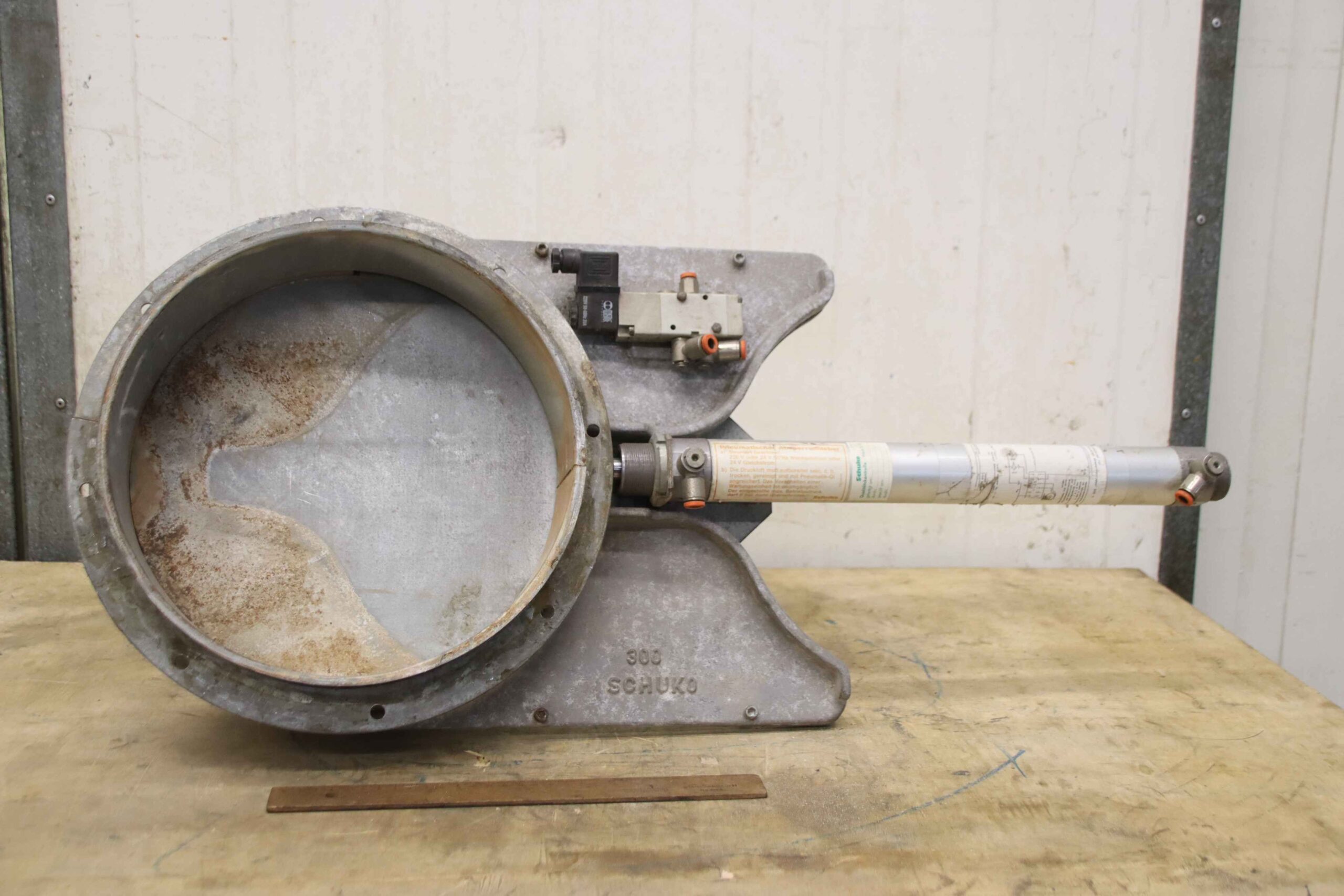 Absperrschieber pneumatisch von Schuko - Ø 300 mm – Bild 4