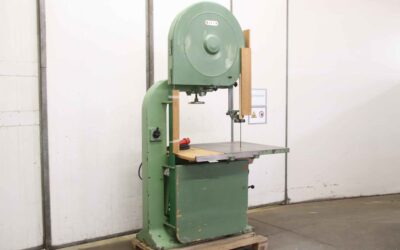 Alternative view of Holzbandsäge 4 kW von HEMA - Arbeitstisch schwenkbar