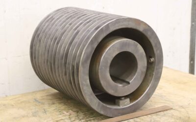 Alternative view of Keilriemenscheibe 14-rillig von Guss - SPC 320-14 (22 mm)