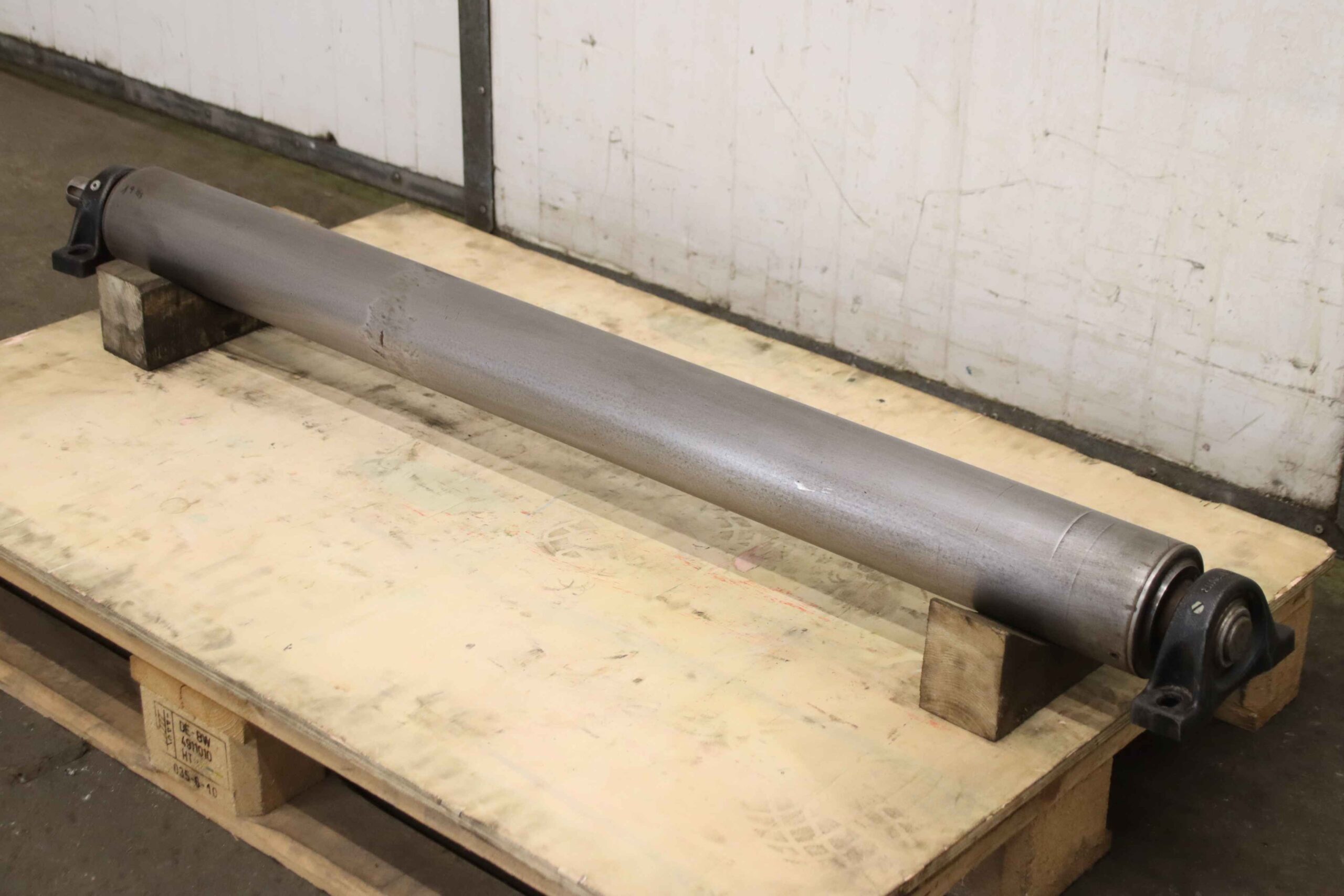 Förderbandrolle Transportrolle von unbekannt - Ø 108 x 1200 mm