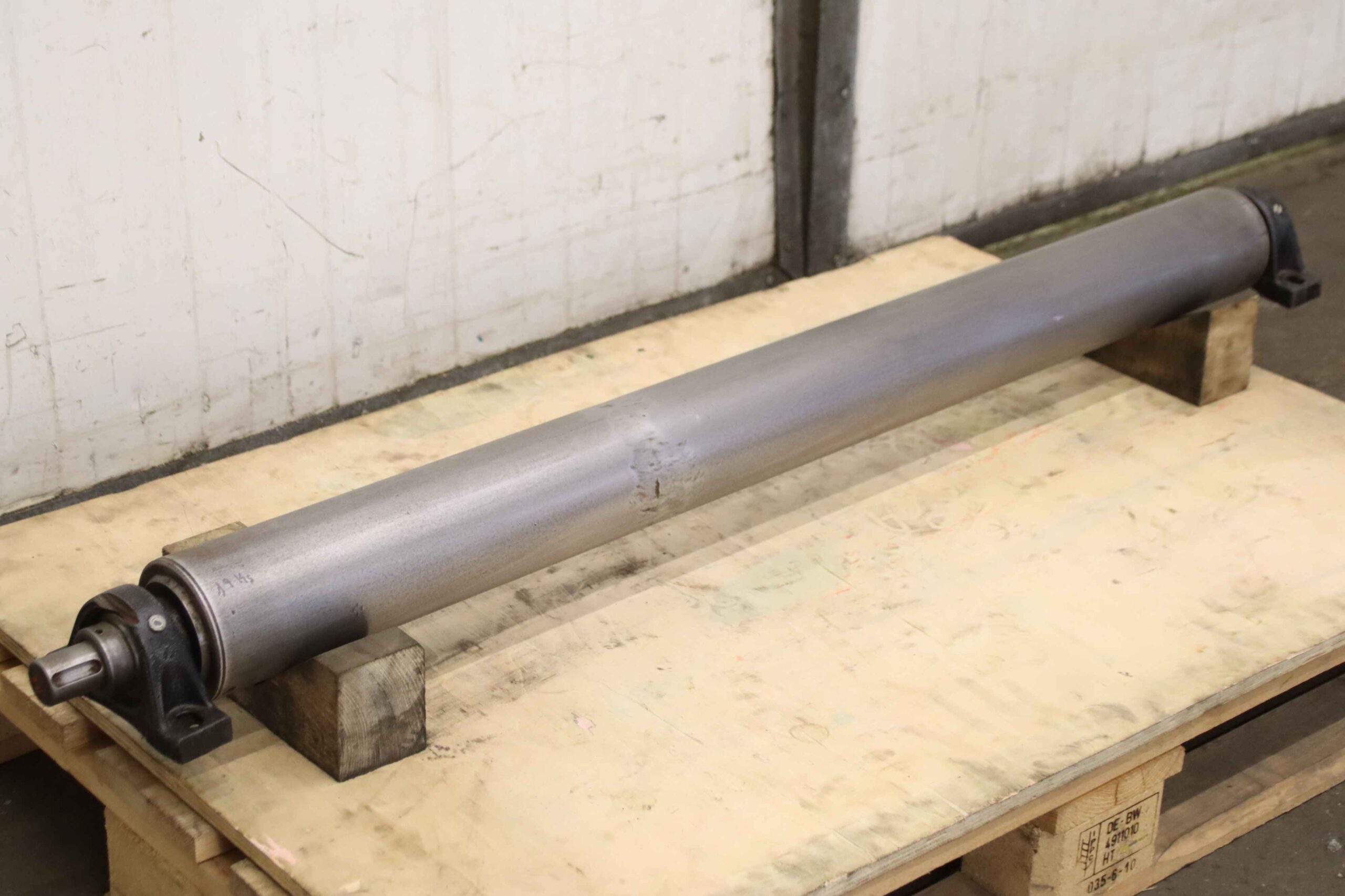 Förderbandrolle Transportrolle von unbekannt - Ø 108 x 1200 mm – Bild 2