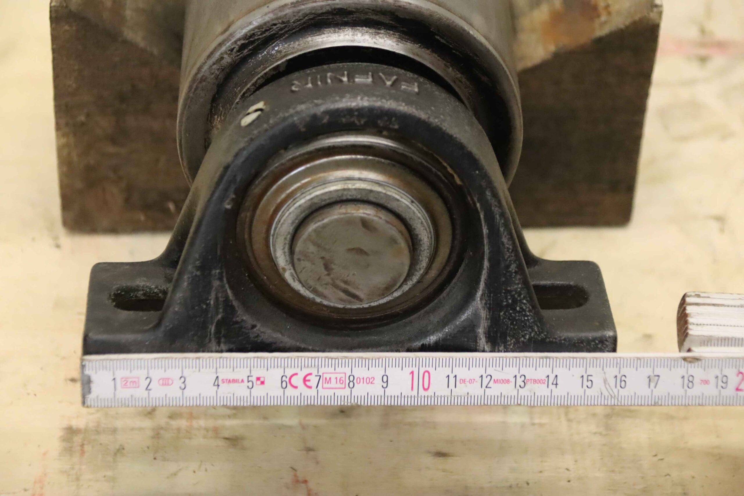 Förderbandrolle Transportrolle von unbekannt - Ø 108 x 1200 mm – Bild 6