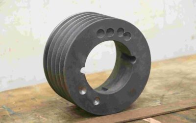 Alternative view of Keilriemenscheibe 5-rillig von Guss - SPA 140-5  (13 mm)