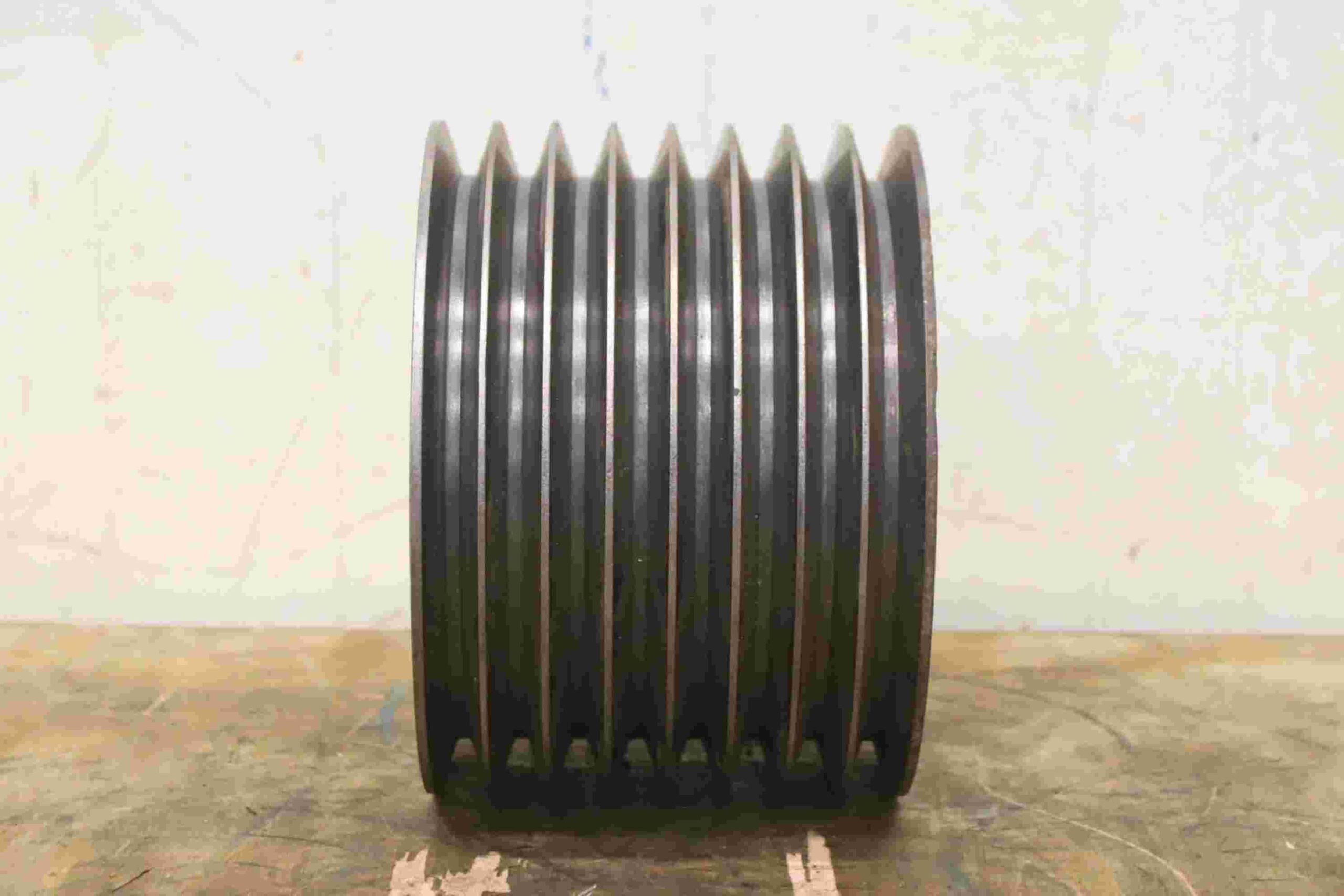 Keilriemenscheibe 8-rillig von Guss - SPB 220-8 (17mm) – Bild 4