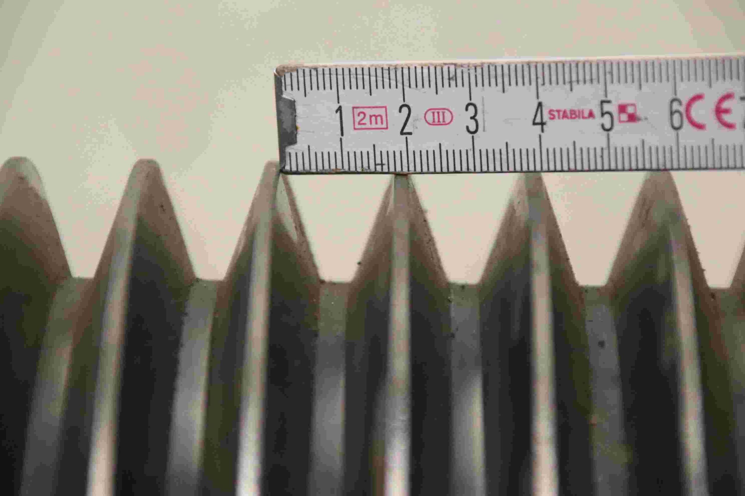 Keilriemenscheibe 8-rillig von Guss - SPB 220-8 (17mm) – Bild 6