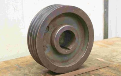 Alternative view of Keilriemenscheibe 4-rillig von Guss - SPB 260-4 (17 mm)
