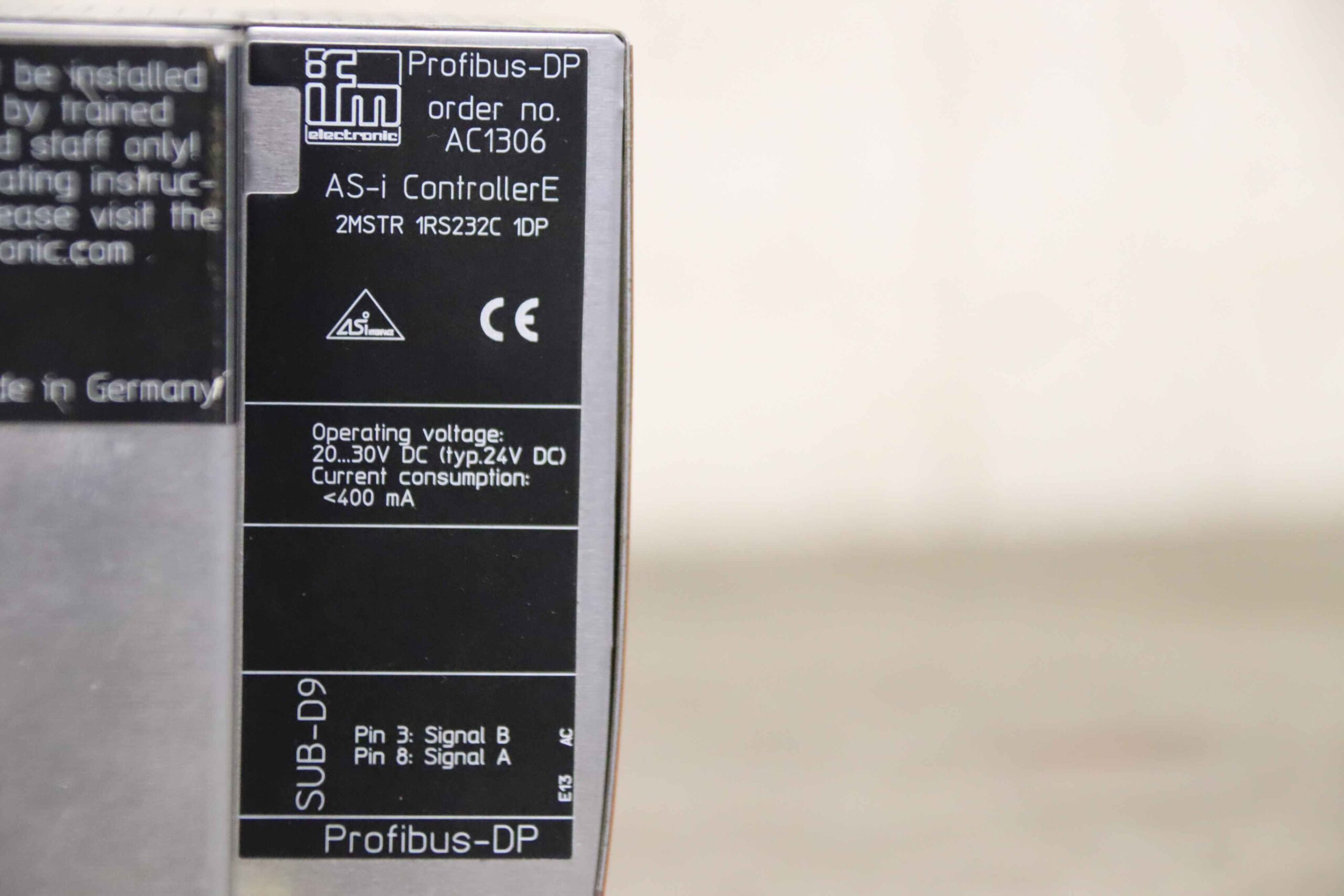 Profibus von ifm - AC 1306 2MSTR – Bild 7