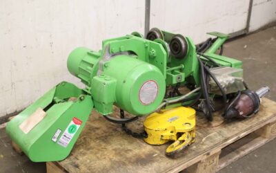 Alternative view of Kettenzug mit Fahrwerk 1250 kg von Stahl - Elektus R12