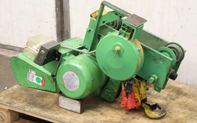 Kettenzug mit Fahrwerk 1250 kg von Stahl - R12