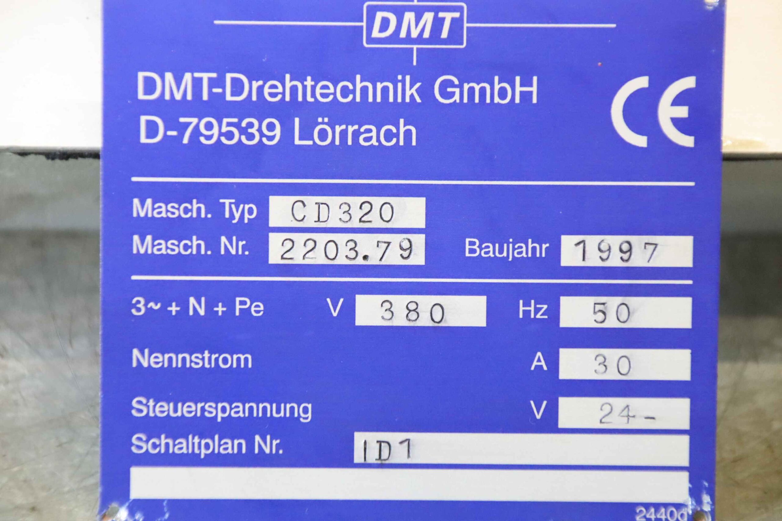 Bedienpult/CNC Steuerung von DMT - CD320 – Bild 7