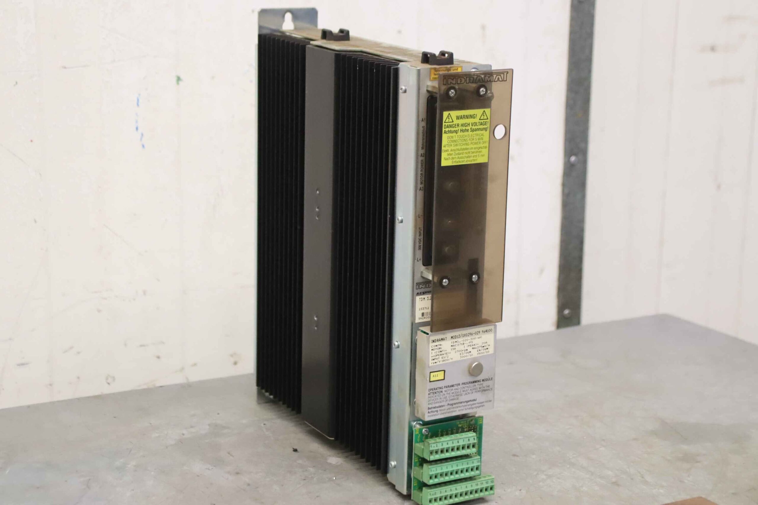 A.C. Servo Controller von Indramat DMT - MOD13/1X0296-029 CD320 – Bild 2