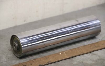 Alternative view of Förderbandrollen Transportrollen von unbekannt - Ø 56 x 236 mm